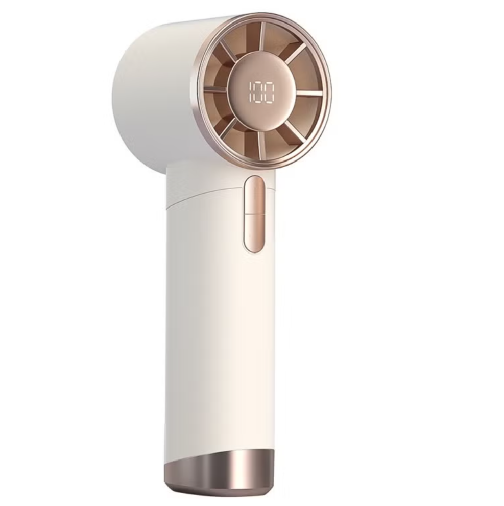 Handheld Mini Fan Battery Operated Small Personal Portable Fan Speed Adjustable USB Rechargeable Fan
